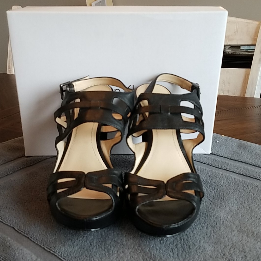 Calvin Klein Platform high-heeled Sandals
